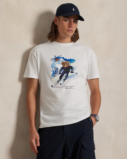 T-shirt en jersey R.L Polo Bear Coupe Classique