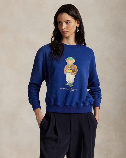 R.L Polo Bear Crewneck en molleton léger