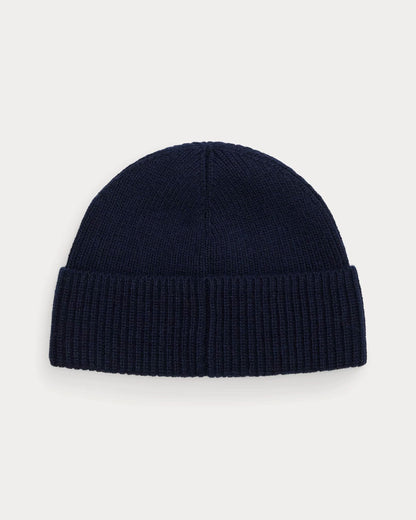 Bonnet en maille côtelée R.L Polo Bear
