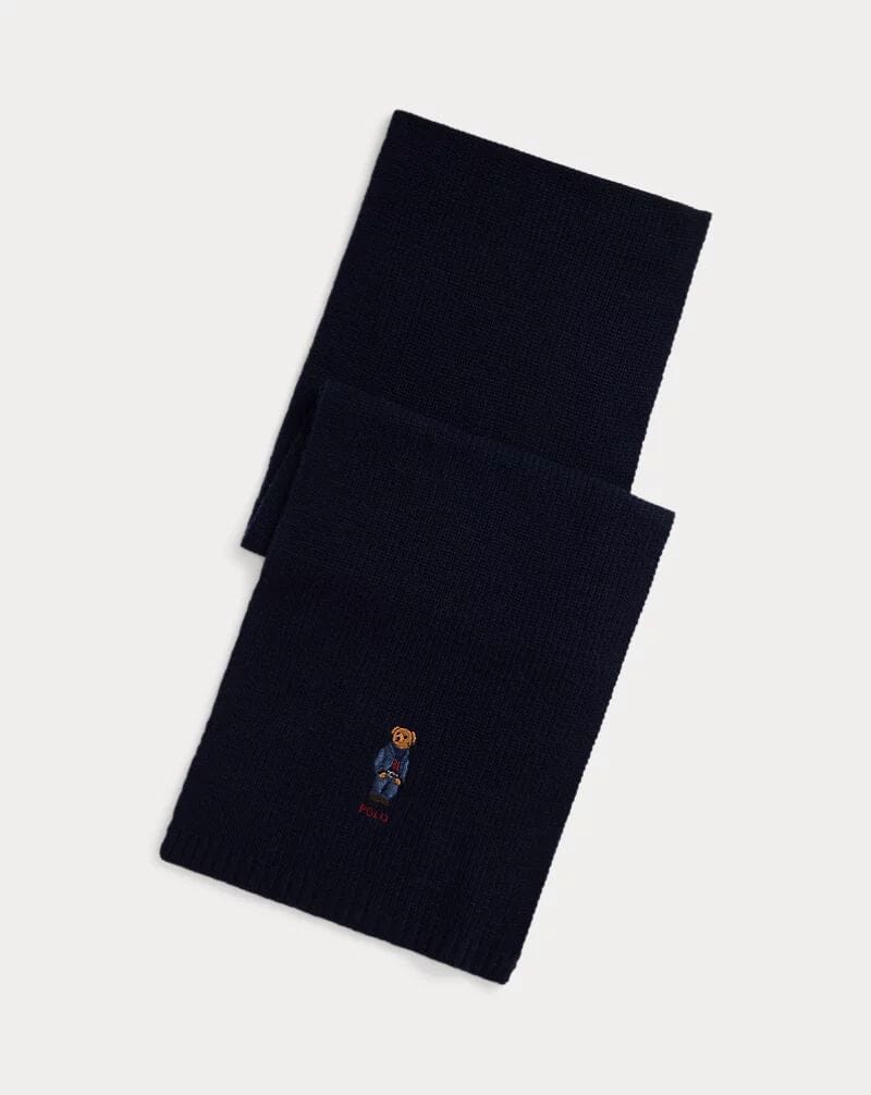 Écharpe en maille R.L Polo Bear