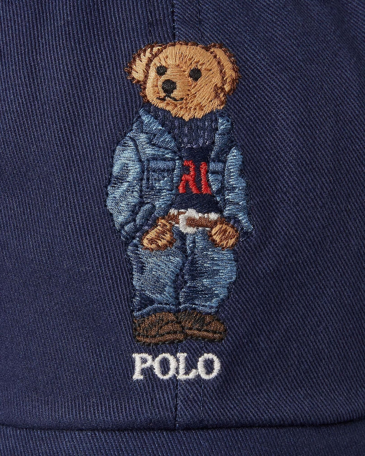 Casquette en sergé R.L Polo Bear