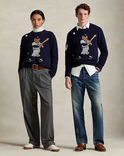R.L Polo Bear Pull Yankees