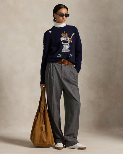 R.L Polo Bear Pull Yankees