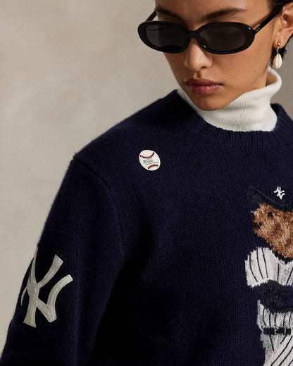 R.L Polo Bear Pull Yankees