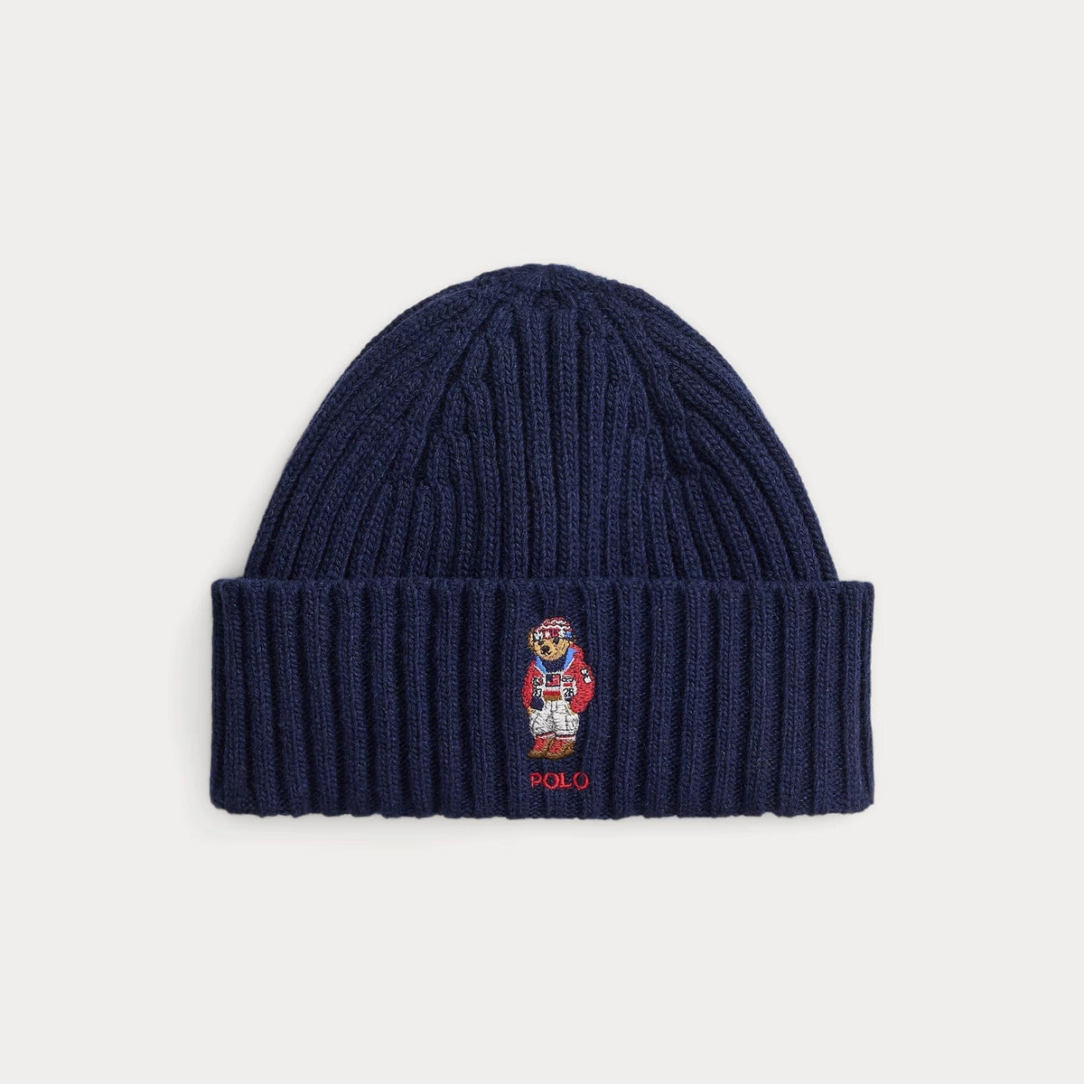 R.L Team USA Polo Bear Beanie