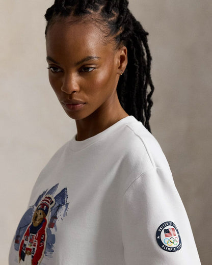 Sweat-shirt Ours Polo R.L Team USA