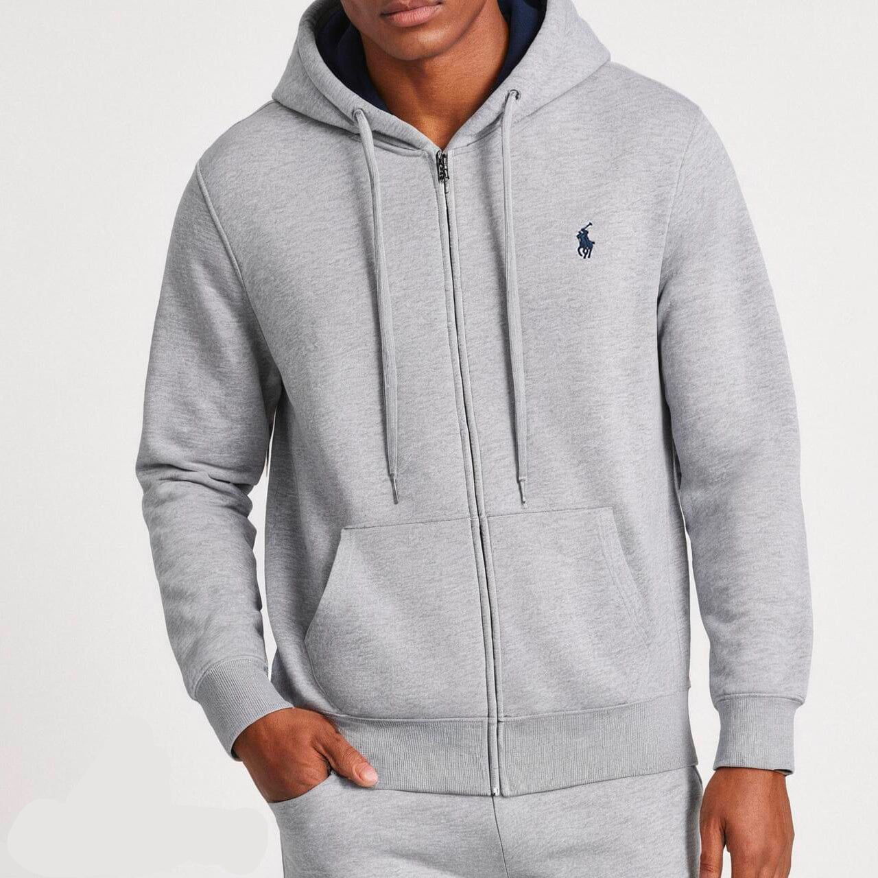 Sweat à capuche classique R.L. pour homme