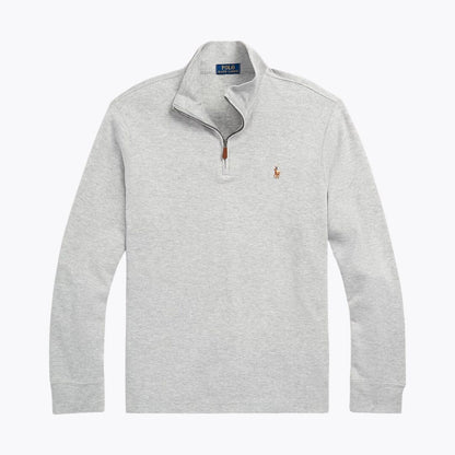 R.L Estate-Rib Quarter-Zip Pullover