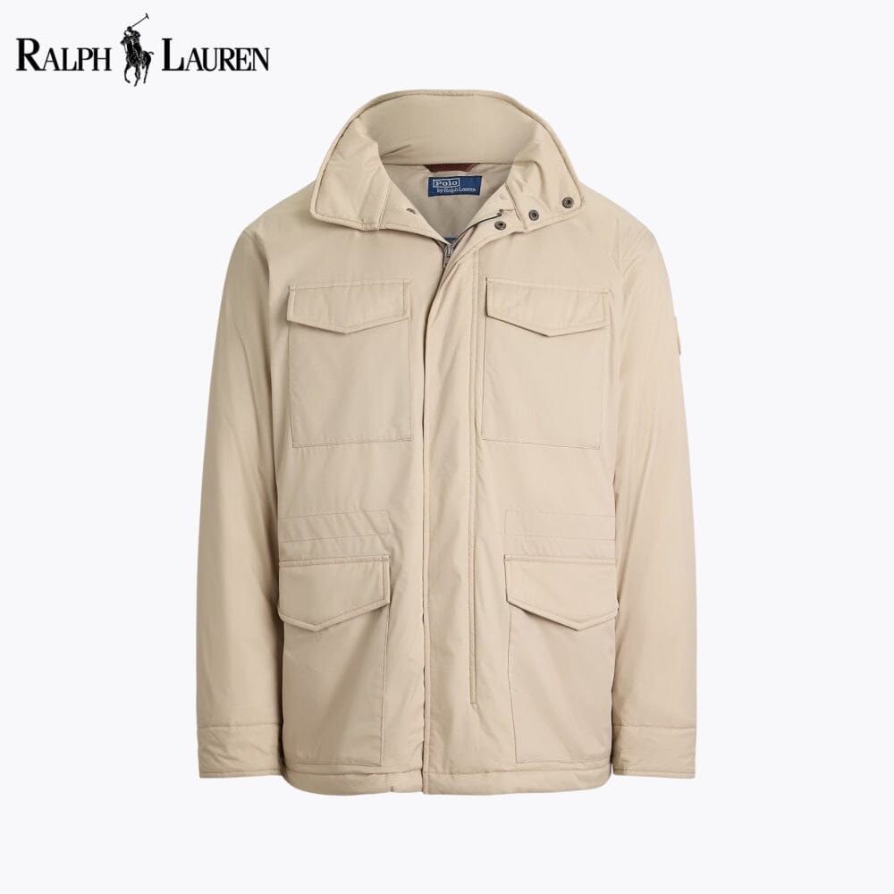Veste de terrain à capuche en gabardine R.L.