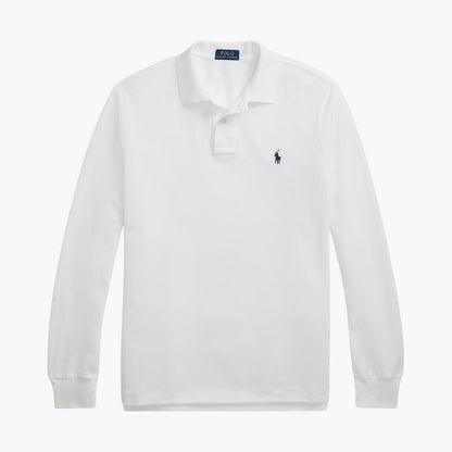 Polo manches longues en maille R.L
