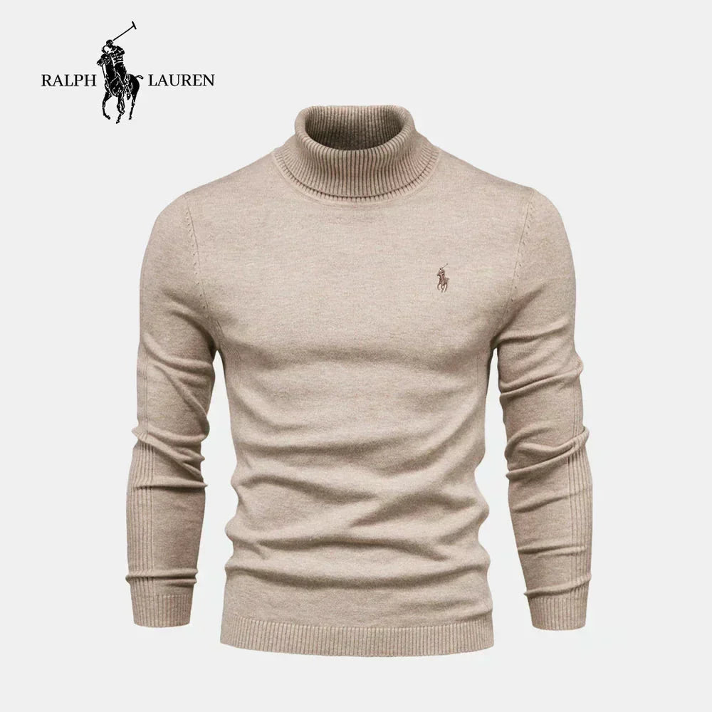 Pull à col roulé R.L pour homme (liquidation)