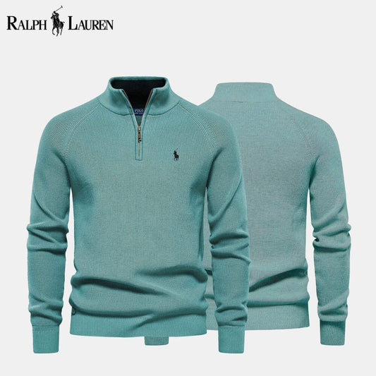 Pull en laine tricoté torsadé R.L