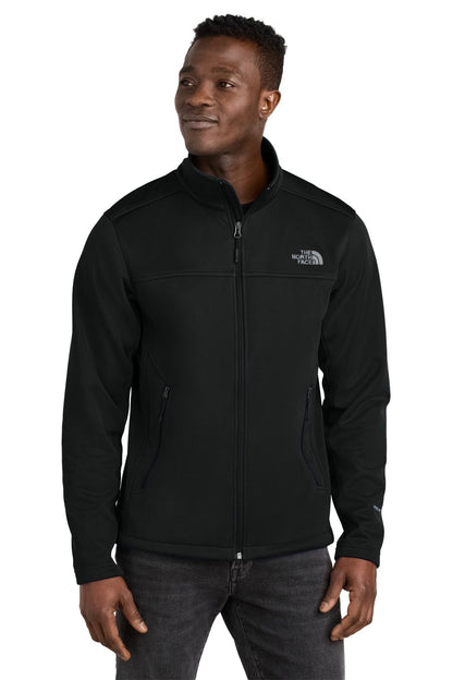 Veste Softshell TNF Ridgewall avec logo poitrine